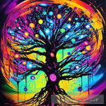 Tree Of Life Abstract Ai Art