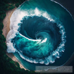 Tsunami Nature Ai Art