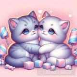 Two Marshmellow Kitten Ai Painting