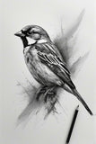 Pencil Sparrow