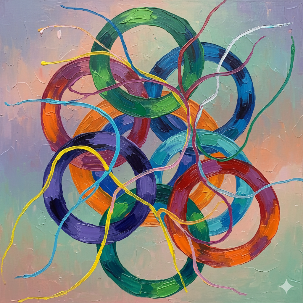 Rings painting