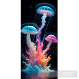 Under Water Clowns Fish Ai Artwork