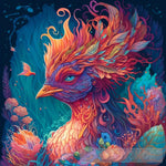 Underwater Phoenix Animal Ai Art