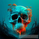 Underwater Skull Surrealism Ai Art