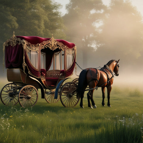 Leonardo_Phoenix_A_majestic_horsedrawn_carriage_adorned_with_i_3