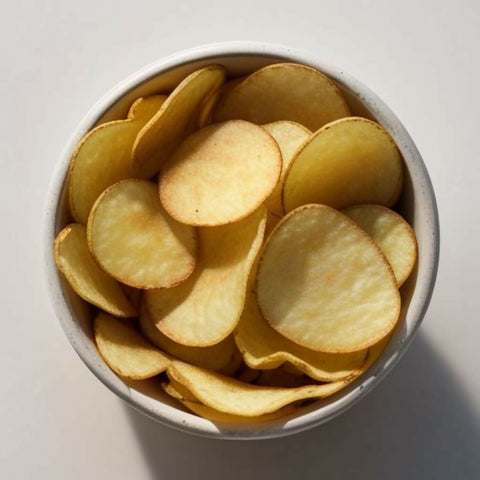 Potato Chips, Top View