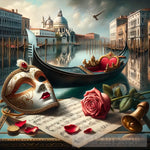 Venetian Serenade Still Life Ai Art