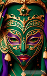 Venice Mask 4 Ai Artwork