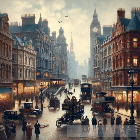 Victorian Architecture City Of London Ai Art