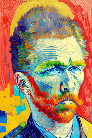 Vincent.. Portrait Ai Art