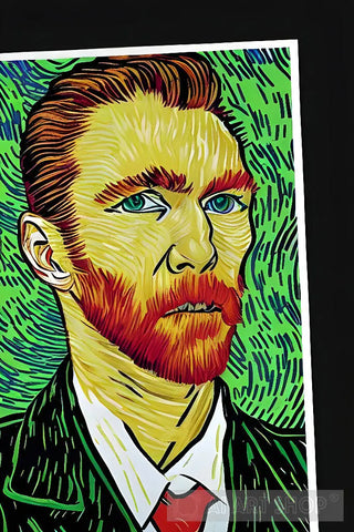 Vincent Van Gogh Pop Art Portrait Ai Art