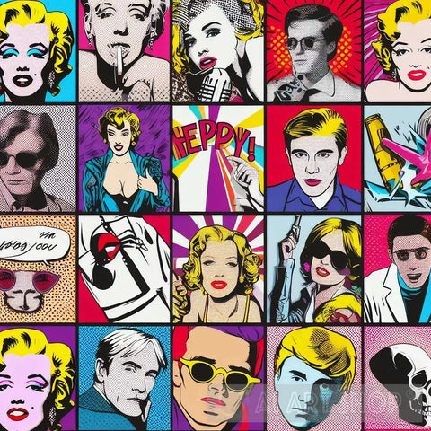 Vintage Pop Art Ai