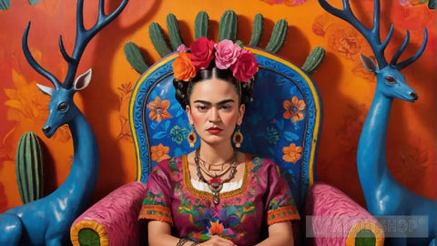 Viva Frida 22 Ai Artwork