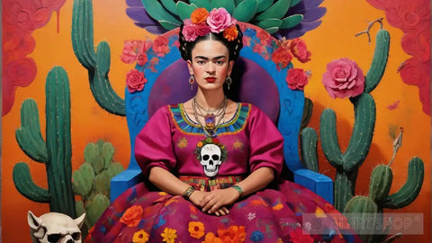 Viva Frida 32 Ai Artwork