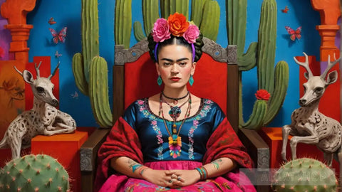 Viva Frida 34 Ai Artwork