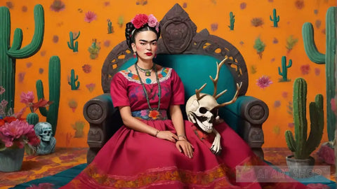 Viva Frida 41 Ai Artwork