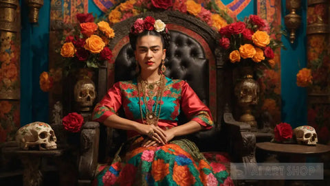 Viva Frida 56 Ai Artwork