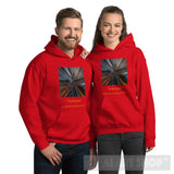 Vulcano Ai Art Unisex Hoodie Red / S