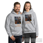 Vulcano Ai Art Unisex Hoodie Sport Grey / S