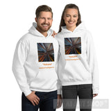 Vulcano Ai Art Unisex Hoodie White / S