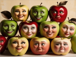 apples with faces