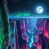 Neon Aurora Canyon