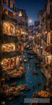 Wall Art Of City In Italy Ai Painting