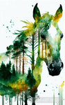 Wall Horse Art Animal Ai Art