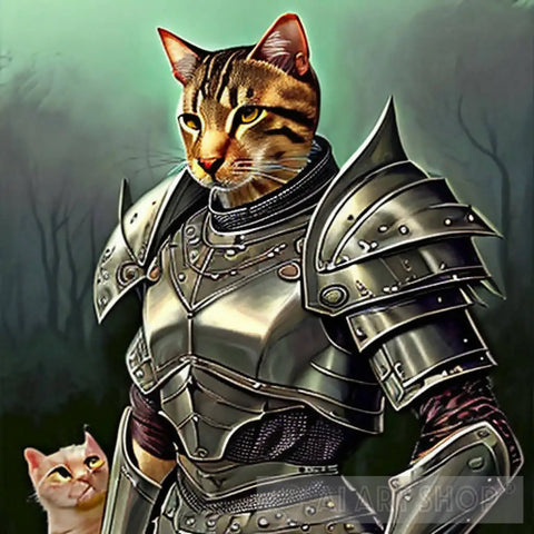 Warrior Cat Animal Ai Art