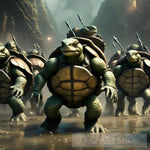 Warrior Turtles Ai Artwork