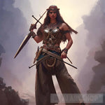 Warrior Woman Ai Artwork