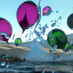 Water Balloons Ai Artwork