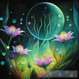 Water Flowers Landscape Ai Art