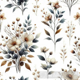 Watercolor Arrangements With Small Flower Ai Painting