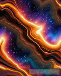 Waves Of Space Ai Artwork