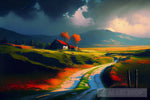 Way Home Impressionism Ai Art