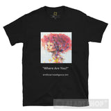Where Are You Ai Art Short-Sleeve Unisex T-Shirt