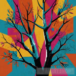 Whimsical Tree Ai Artwork