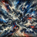 Whirlwinds Of The Mind Abstract Ai Art