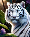 White Tigers Garden 4 Animal Ai Art