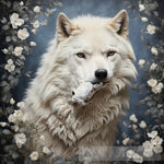 White Wolf Animal Ai Art