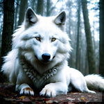 White Wolf Animal Ai Art