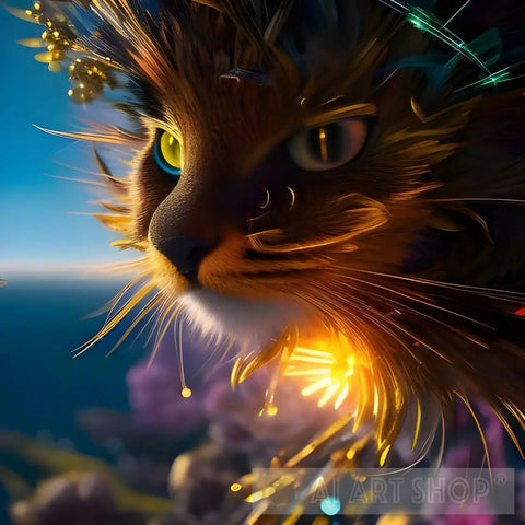 Wild Cat Ai Artwork