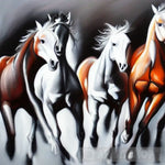 Wild Horses Modern Ai Art