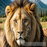 Wild Lion Animal Ai Art