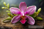 Wild Orchid Nature Ai Art