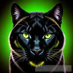 Wild Panther Feline Animal Beauty Nature Animal Ai Art