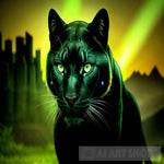 Wild Panther Feline Animal Beauty Nature Animal Ai Art