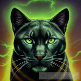 Wild Panther Feline Animal Beauty Nature Animal Ai Art