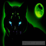 Wild Panther Feline Animal Beauty Nature Animal Ai Art